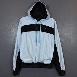 Nike M women’s blue full zip hoodie olympic jacket